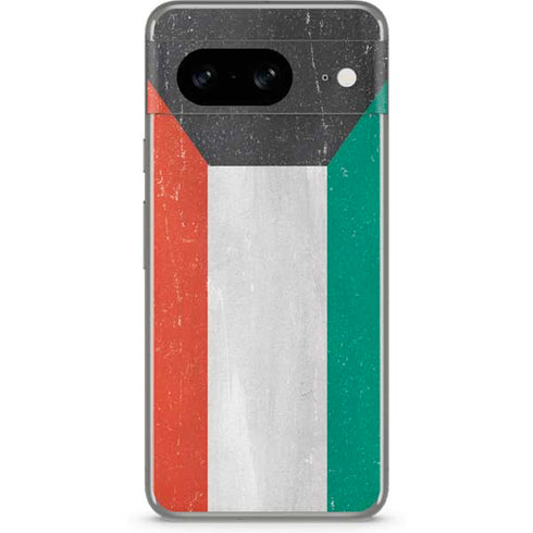Kuwait Flag Distressed Google Pixel 8 Skin